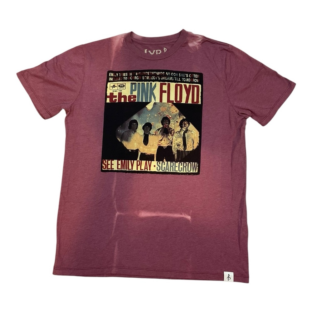 Pink Floyd Vintage Unisex See Emily Play Band Tee Junk Food T Shirt Size Large - Picture 7 of 12
